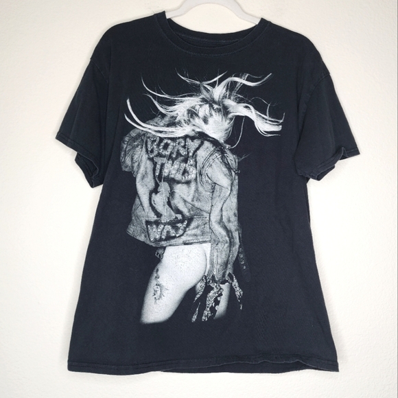 Urban Outfitters x Lady Gaga UO Exclusive Born This Way 10th Anniversary Tee M - Picture 1 of 5